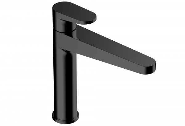 RAK Ischia Mid Height Basin Mixer - Black