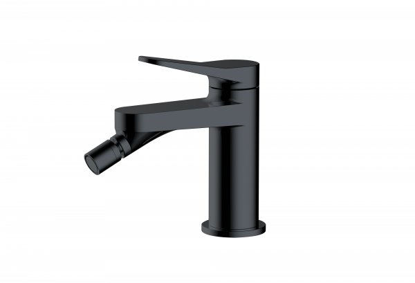 RAK Petit Round Bidet Mixer - Black