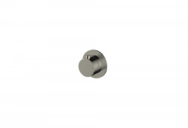 RAK Petit Round Concealed Diverter, Dual Outlet - Nickel