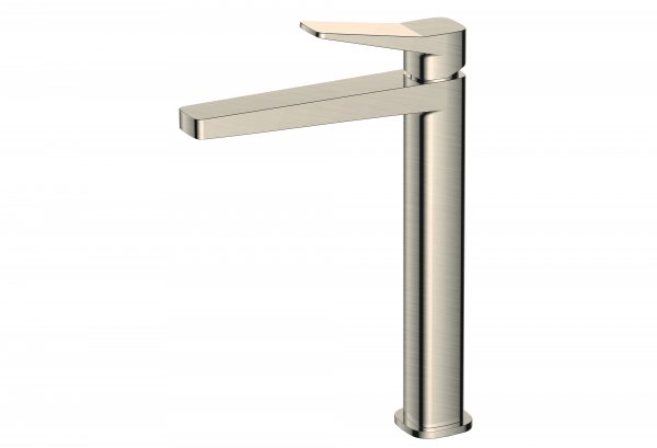 RAK Petit Square Tall Basin Mixer - Nickel