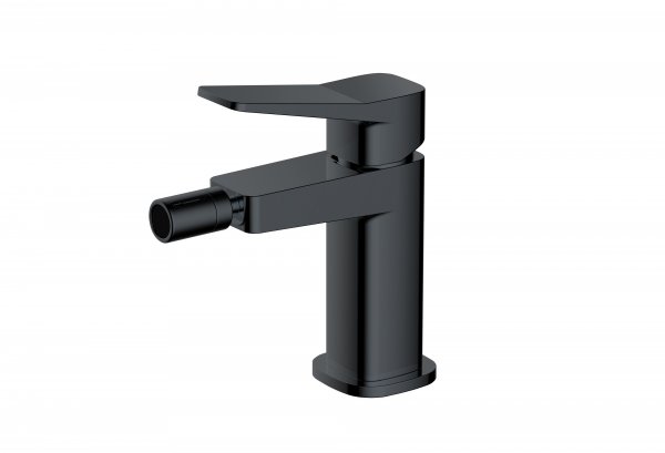 RAK Petit Square Bidet Mixer - Black