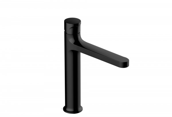 RAK Positano Mid Height Basin Mixer - Black