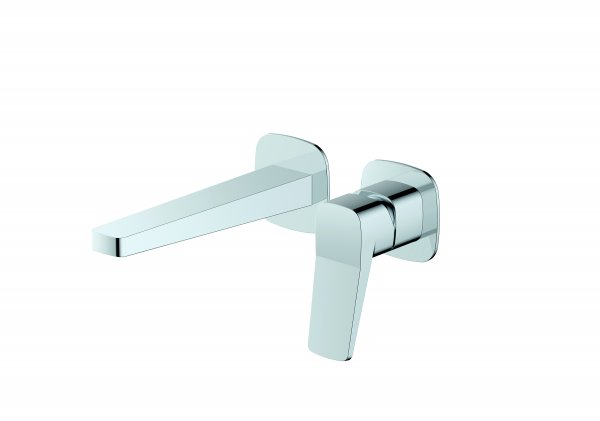 RAK Petit Square Wall Mounted Single Lever - Chrome