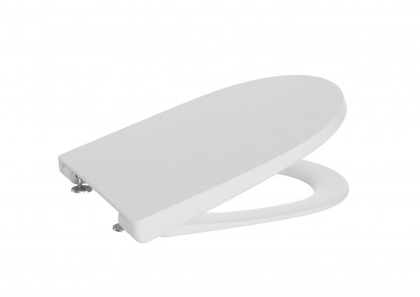 Roca Ona Standard Close Matt White Supralit antibacterial Compact Seat & Cover