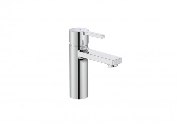 Roca Naia Chrome Smooth Bodied Basin Mixer