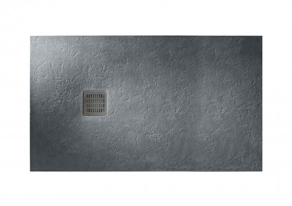 Roca Terran Extra-Slim 1200x900mm Slate Anti-Slip Shower Tray