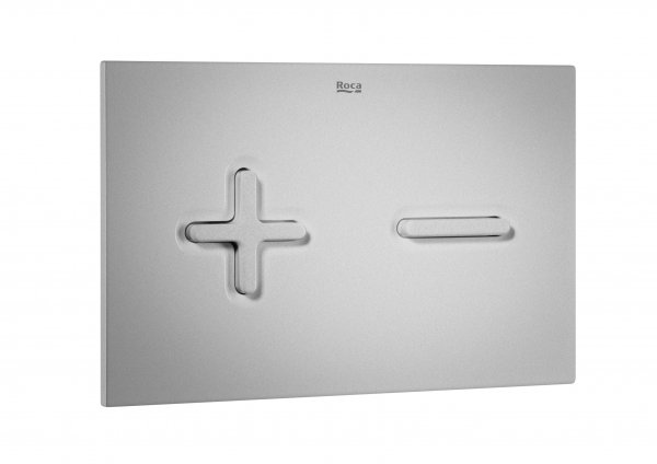 Roca PL6 Grey Lacquer Dual Flush Plate