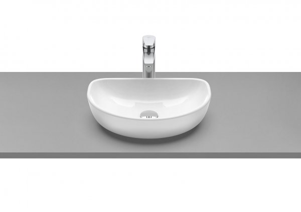 Roca Optica White 450mm Arc Countertop Basin