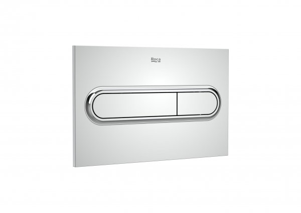 Roca PL1 Chrome Dual Flush Plate