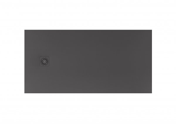 Roca Terran-N 1600x900mm Superslim Shower Tray - Onyx