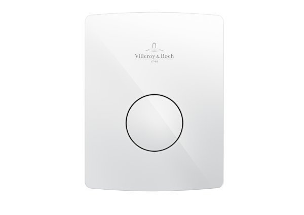 Villeroy & Boch ViConnect 100SU Urinal Flush Plate - White