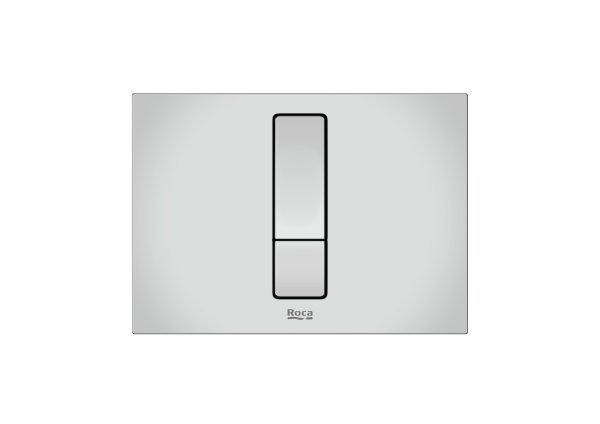 Roca In-Wall PS4 Dual Flush Plate - Chrome