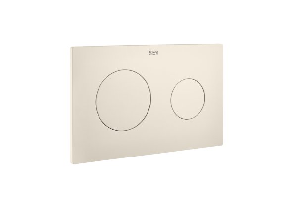 Roca In-Wall PL10 Dual Flush Plate (Duplo One) - Beige