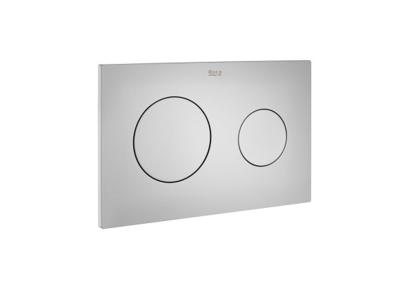 Roca In-Wall PL10 Dual Flush Plate (Duplo One) - Matt Chrome