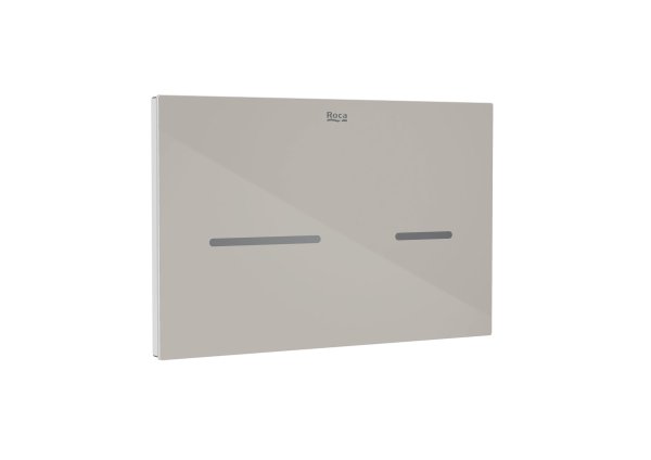 Roca In-Wall EP3 Electronic Touchless Dual Flush Plate (Duplo One) - Beige