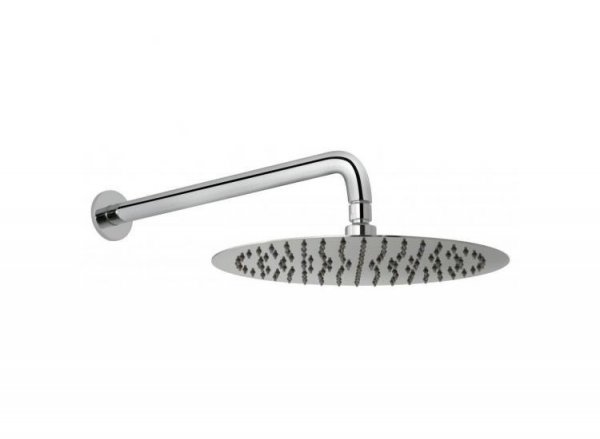 Vado Aquablade 300mm Single Function Round Shower Head & Arm - Stock Clearance