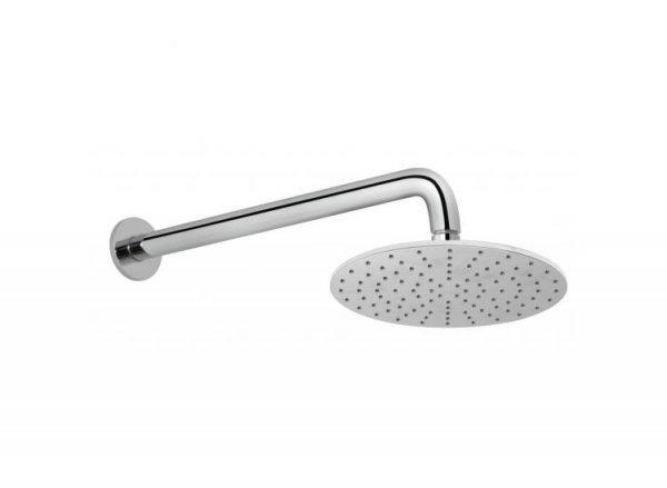 Vado Atmosphere Round Air-Injection Shower Head with Arm