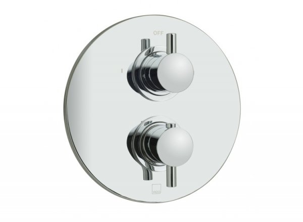 Vado Celsius Round 2 Outlet Shower Valve with Integrated Diverter