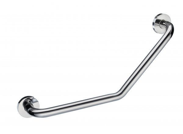 Smedbo Living V-Form 500mm Grab Bar - Polished Stainless Steel