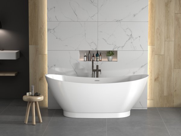 Purity Collection Doris 1750mm Freestanding Bath