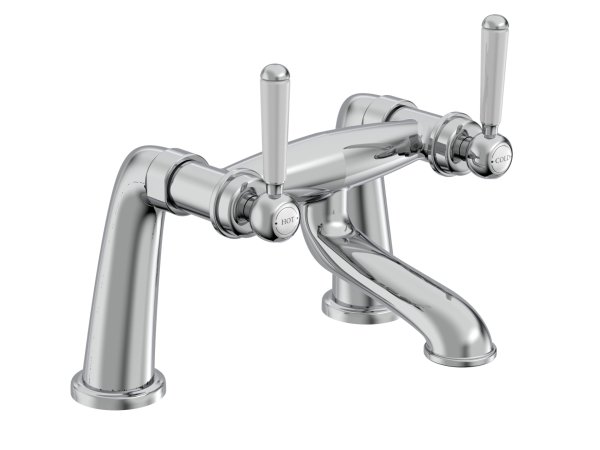 Tavistock Lansdown Bath Filler Tap - Chrome