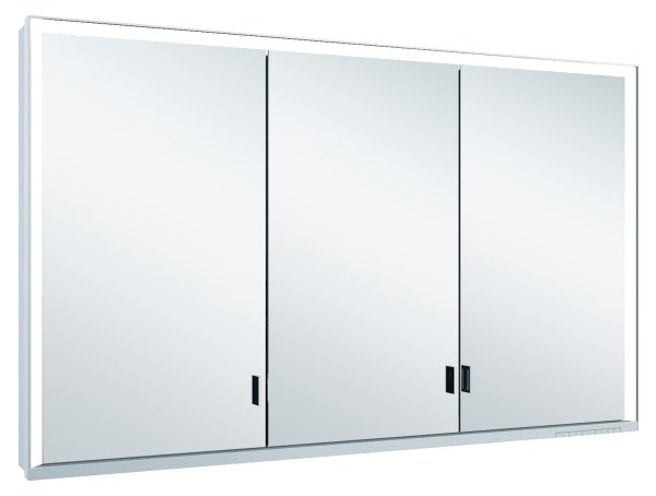 Keuco Royal Lumos 1200 x 735 x 130mm Mirror Cabinet - Anodised Silver
