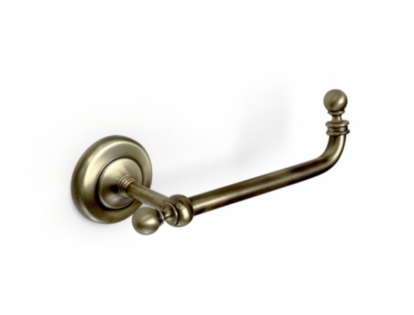 Origins Living Albany Open Toilet Roll Holder - Aged Brass