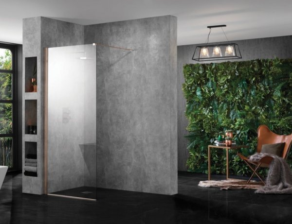 Aquadart Wetroom 10 1100mm Walk In Panel - Stock Clearance