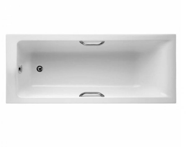 Ideal Standard Concept 170 x 70cm Idealform Plus+ Rectangular Bath with Chrome Grips