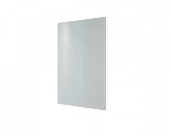 RAK Amethyst 500x700mm Led Illuminated Portrait Mirror - Silvery White