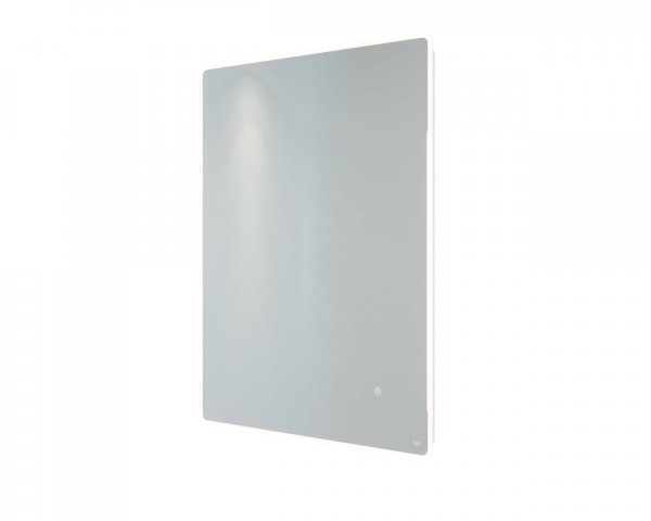 RAK Amethyst 600x800mm Led Illuminated Portrait Mirror - Silvery White
