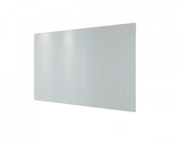 RAK Amethyst 1000x600mm Led Illuminated Landscape Mirror - Silvery White