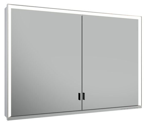 Keuco Royal Lumos 1050 x 735 x 165mm Mirror Cabinet - Anodised Silver
