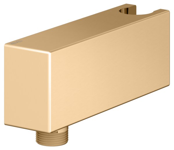 Keuco Wall Outlet for Hand Shower - Brushed Brass