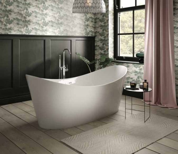The White Space Sulis Freestanding Double Ended Bath - 1700mm x 800mm