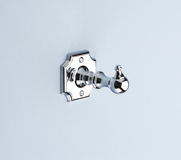 Silverdale Victorian Robe Hook - Chrome