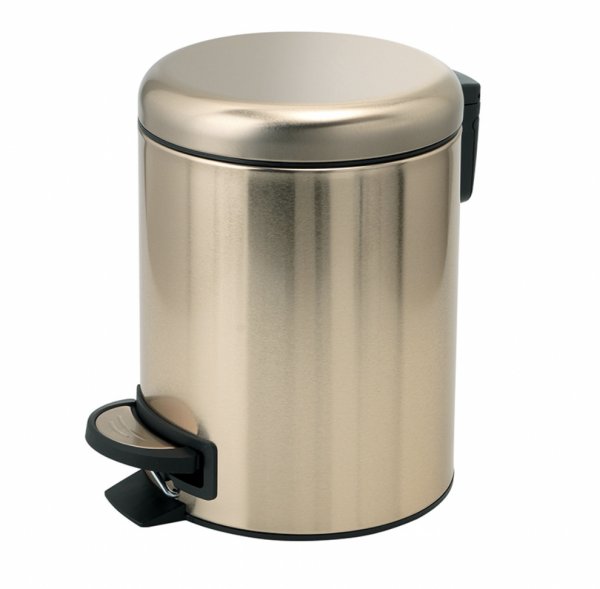 Origins Living 3L Potty Pedal Bin - Brushed Brass