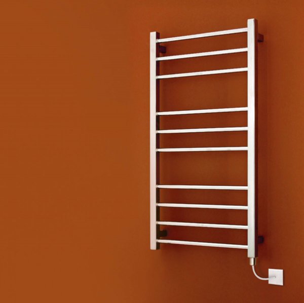 Bisque Olga Electric Chrome 1200 x 630mm Towel Rail