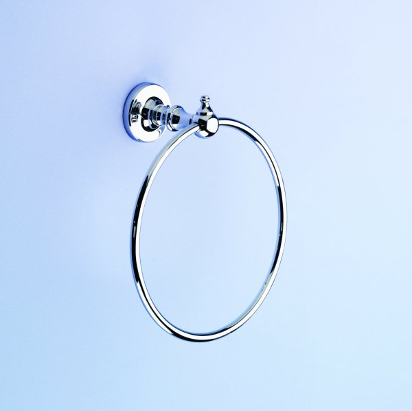 Silverdale Berkeley Towel Ring - Chrome