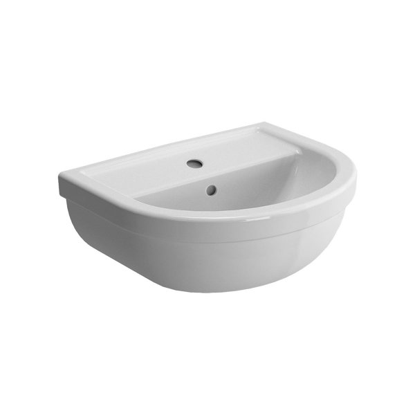 Vitra Commercial Milton 45cm 1 Tap Hole Basin