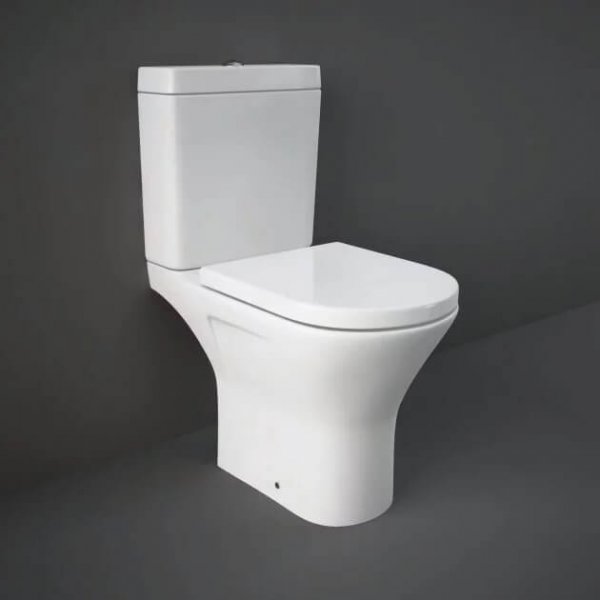 RAK Resort Rimless Mini Close Coupled Toilet