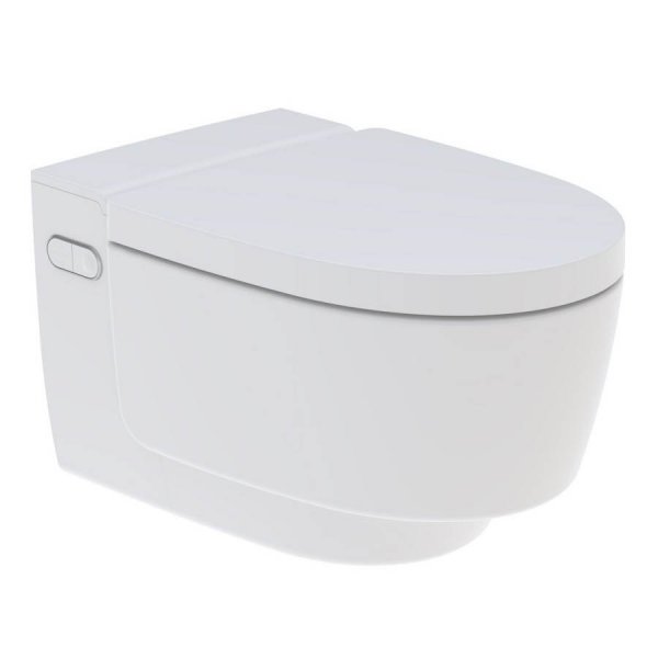 Geberit Aquaclean Mera Comfort Rimless Wall Hung Shower Toilet White Alpine