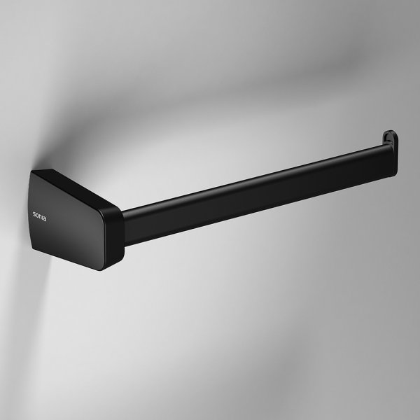Origins Living S6 Right Hand Open Towel Bar - Black