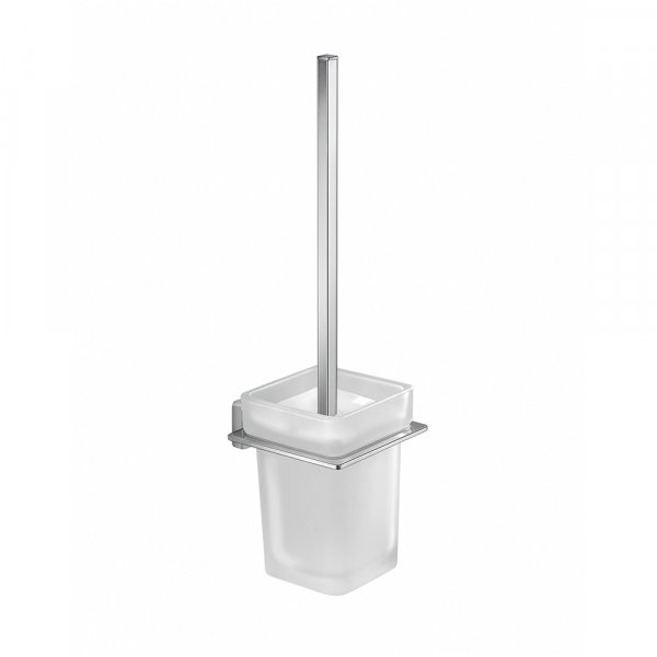 Origins Living Atena Toilet Brush & Holder Wall Mounted - Chrome