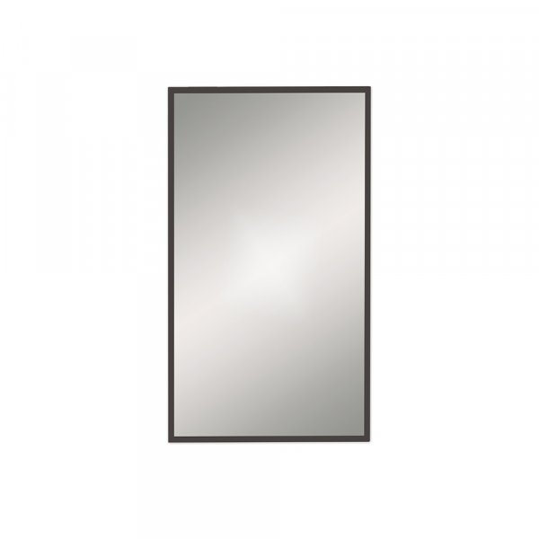 Origins Living Docklands Black 40cm Rectangular Mirror