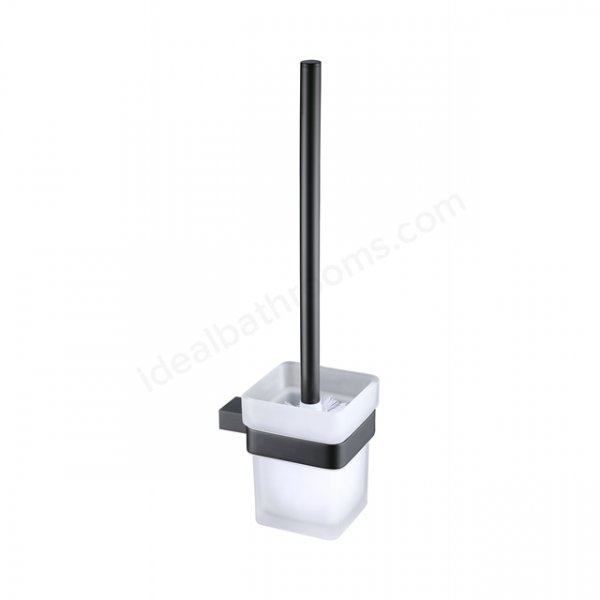 RAK Moon Black Toilet Brush Holder