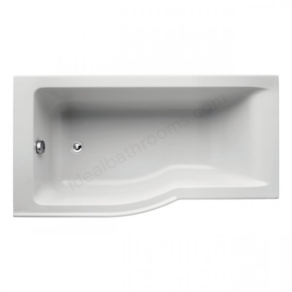 Ideal Standard Connect Air 150 x 80cm Idealform Plus+ Left Hand Shower Bath