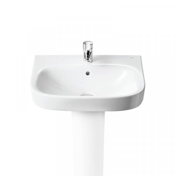 Roca Debba 550mm 2 Tap Hole Basin