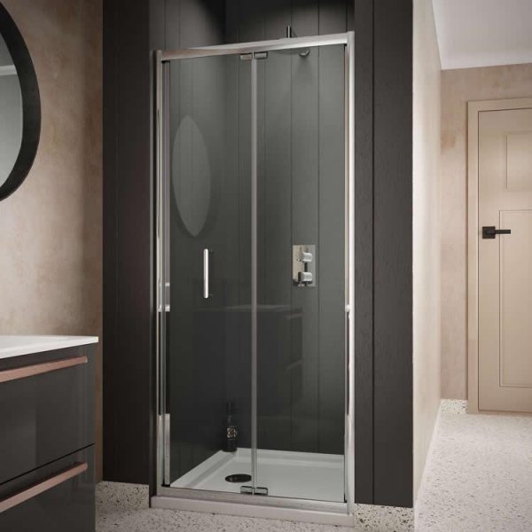 Sommer 6 900mm Bi-Fold Door Shower Enclosure