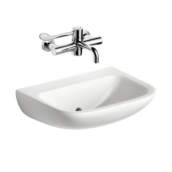 Armitage shanks Contour 21 Back Outlet Basin - 500mm Wide - White